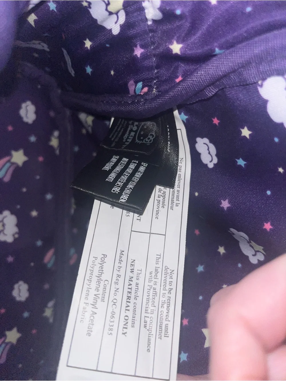 Loungefly x Hello Kitty Space AOP backpack